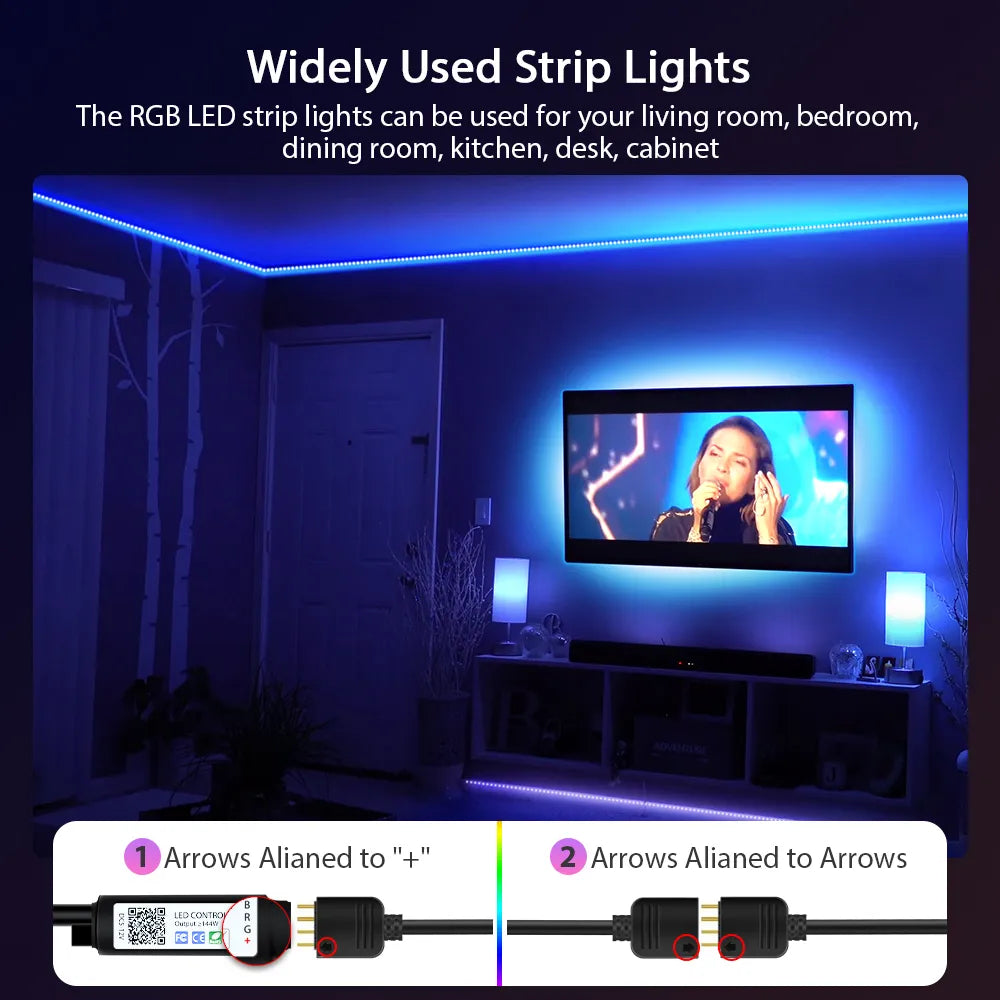 LED RGB Lights Strips.