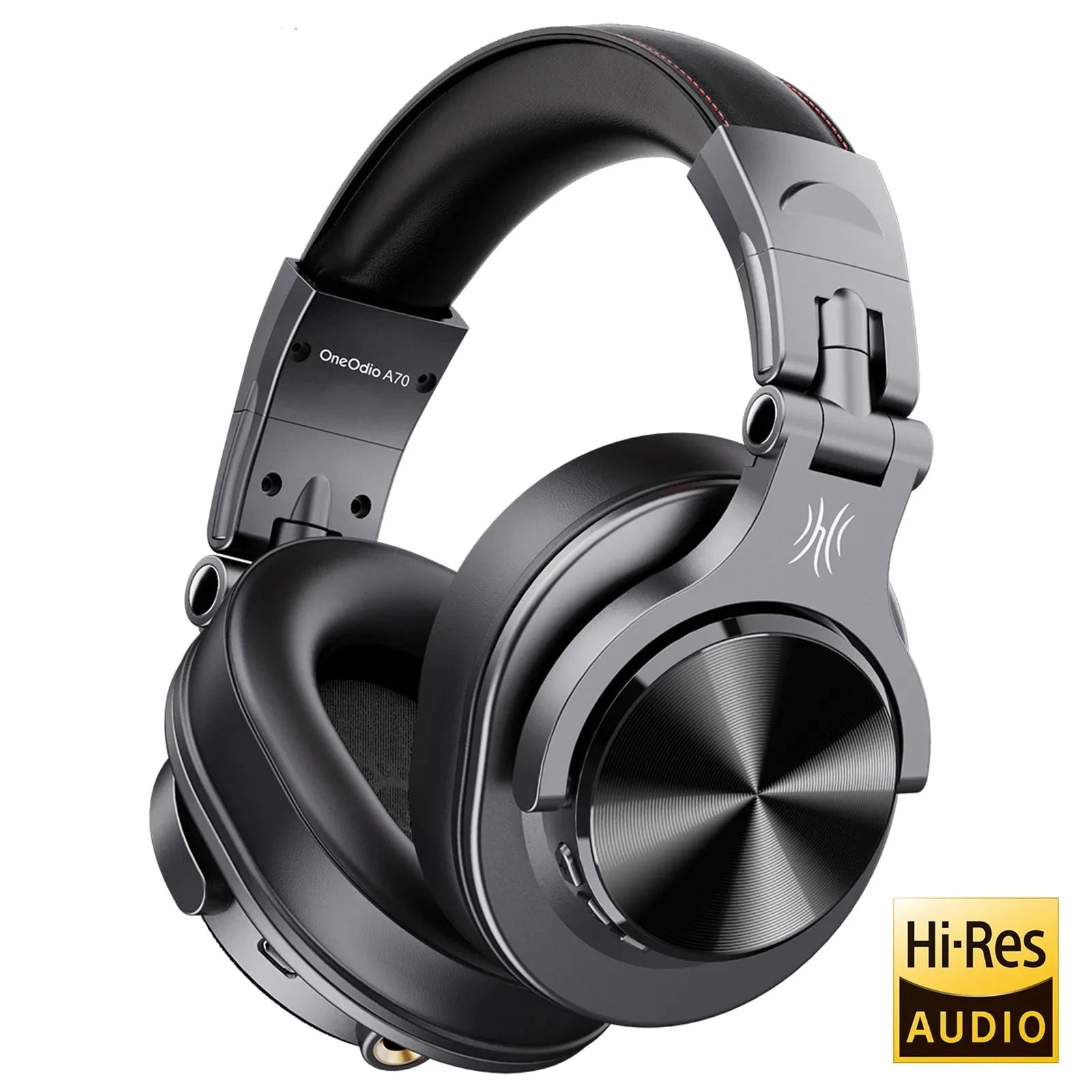 Fusion A70 Bluetooth 5.2 Headphones: Hi-Res Studio Monitor, Over-Ear, 72-Hr Battery