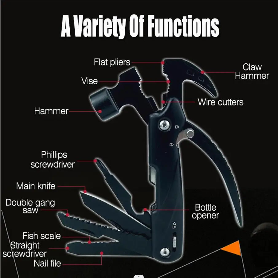 Multi-Function Stainless Steel Hammer.