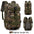 Tactical Outdoor Backpack: Durable 600D Nylon, Waterproof for Hiking, Camping & Hunting