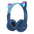 Wireless Headphones Cat Ear Bluetooth-Compatible Helmets Stereo Bass Over-Ear Headsets Sports Headphones for Kids and Adult