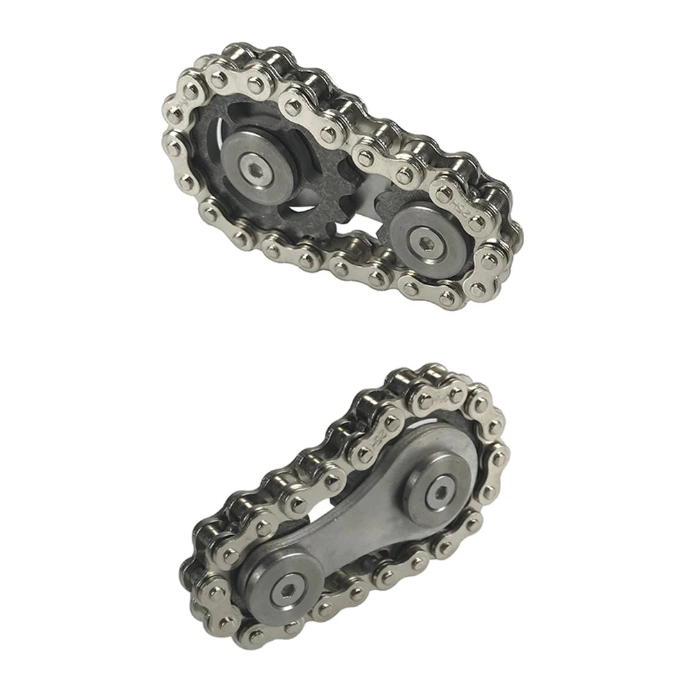 Sprockets Chains Metal Fingertip Gyro Toy 3