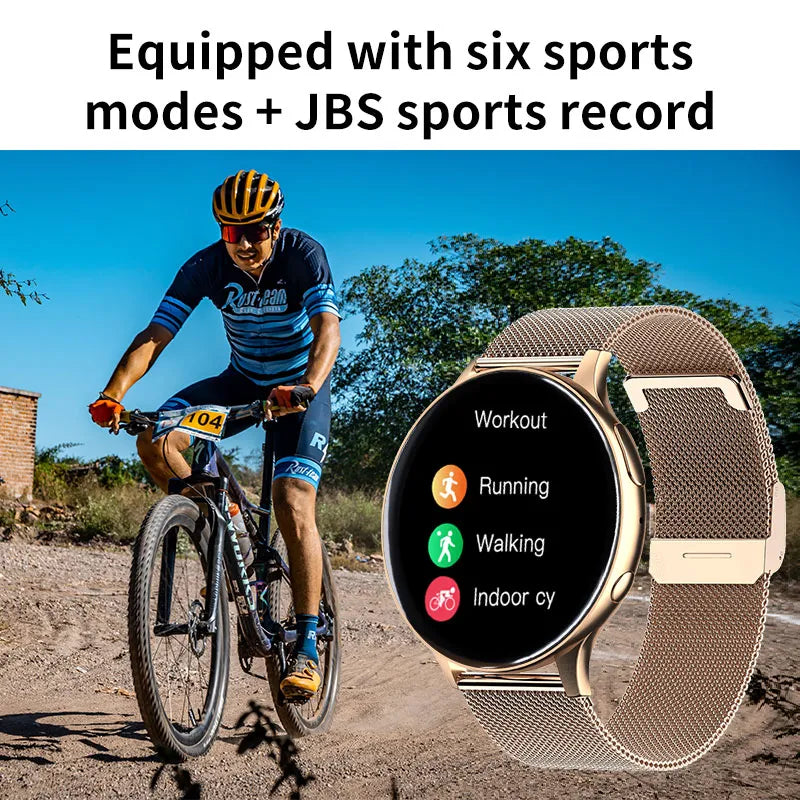 Unisex Smartwatch: Health Tracking, Bluetooth Calls, IP67 Waterproof