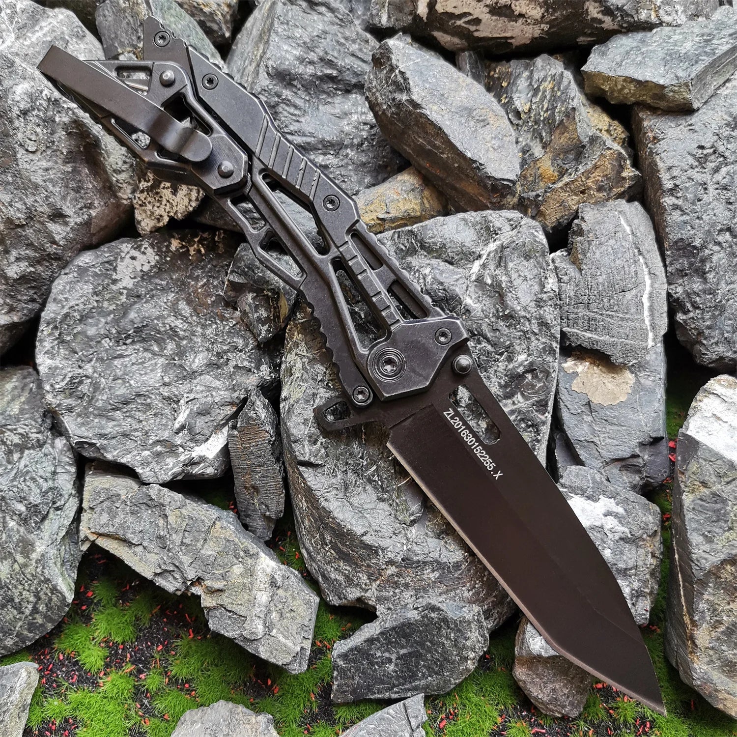 Folding Pocket Knife 8CR15MOV Blade Outdoor Camping Hunting Unpacking Tool EDC Knives