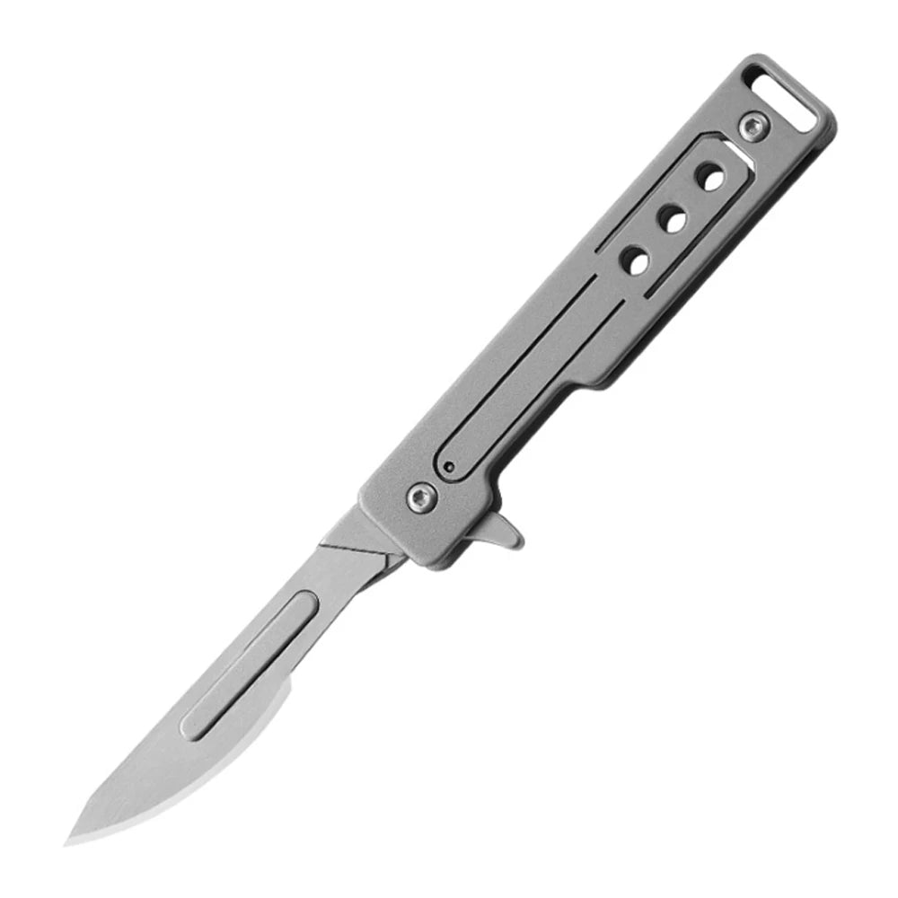 Titanium Alloy keychain Knife.