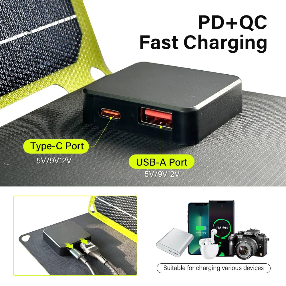 high powered portable solar panel - info2 