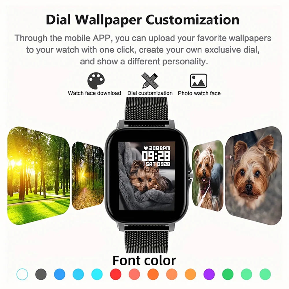 SmartWatch For Android Phone 1.44".