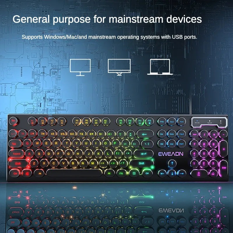 USB Retro Typewriter Keyboard